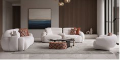 Loft Koltuk Takımı Beyaz