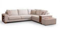 Star Corner Sofa Set Chenille