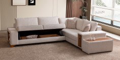 Star Corner Sofa Set Chenille