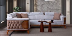Roza Corner Sofa Set