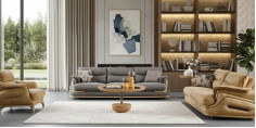 Alfa Sofa Set Lux