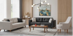 Kumsal Sofa Set Wooden