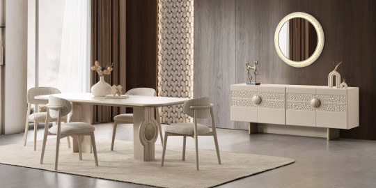 Petek Yemek Odası Takımı