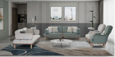 Maya Sofa Set Green
