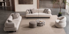 Soho Amerikan Walnut Koltuk Takımı