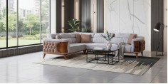 Roza Corner Sofa Set