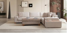Star Corner Sofa Set Chenille