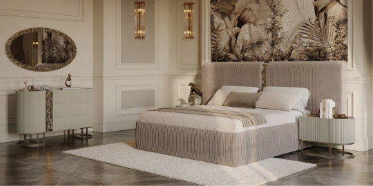 Lyon Cappuccino Bedroom Set