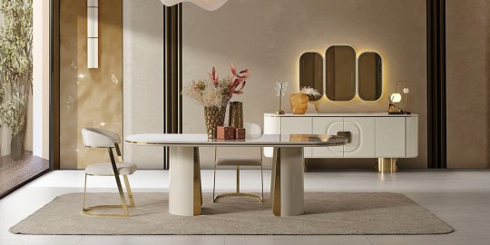 Farella Luxury Dining Room Set