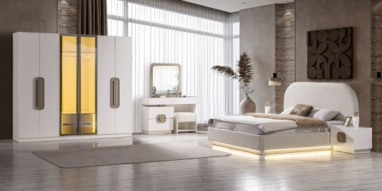 Prada Yatak Odası Takımı Teşhirden