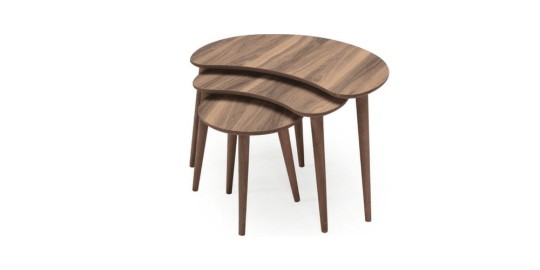 Crescent Zigon Walnut