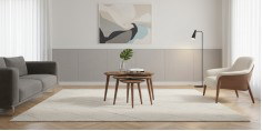 Crescent Zigon Walnut