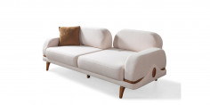 Milas Sofa Set Walnut