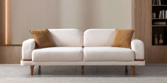 Milas Sofa Set Walnut