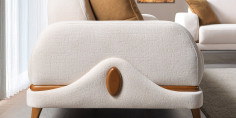Milas Sofa Set Walnut