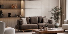 Latte Sofa Set
