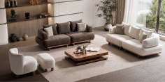 Latte Sofa Set