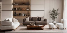 Latte Sofa Set
