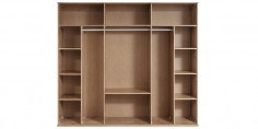 Valeria Walnut Bedroom Set