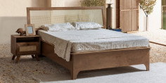 Valeria Walnut Bedroom Set