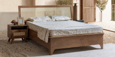 Valeria Walnut Bedroom Set
