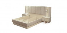 Asel Bedroom Set Black Detail