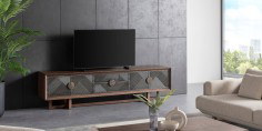 Cross Walnut Dining Room Set