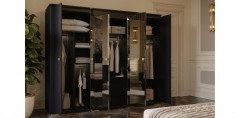 Lyon Black Bedroom Set