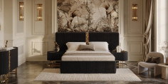 Lyon Black Bedroom Set