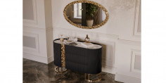 Lyon Black Bedroom Set