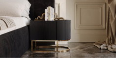 Lyon Black Bedroom Set