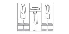 Still Beige Bedroom Set MDF