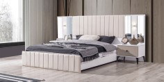 Still Beige Bedroom Set MDF