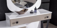 Still Beige Bedroom Set MDF