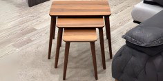 Yağmur Nesting Table Walnut