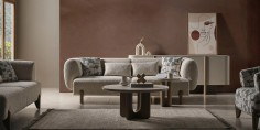 Ahuse Bronze Sofa Set