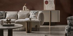 Ahuse Bronze Sofa Set