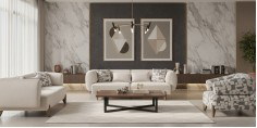 Ahuse Bronze Sofa Set