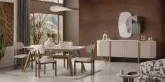 Ahuse Bronze Dining Room Set