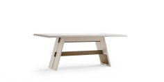 Moon Dining Room Set Ecru