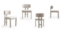 Moon Dining Room Set Ecru