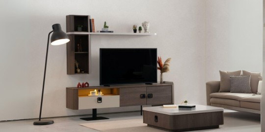 Prada TV Unit Dark Walnut
