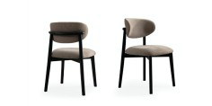 Prada Dining Room Set Dark Walnut
