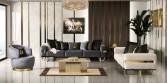 Premier Caramel Sofa Set