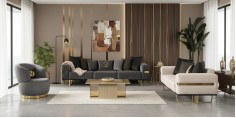 Premier Caramel Sofa Set