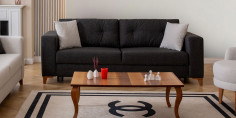 Kumsal Sofa Set Wooden